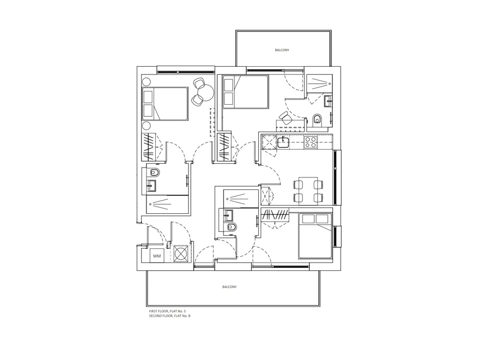 First & Second Floor, Flats No. 5 & 8
