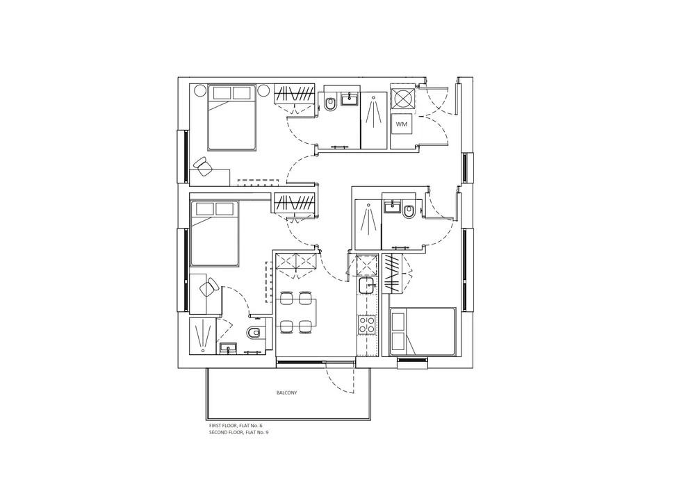 First & Second Floor, Flats No. 6 & 9