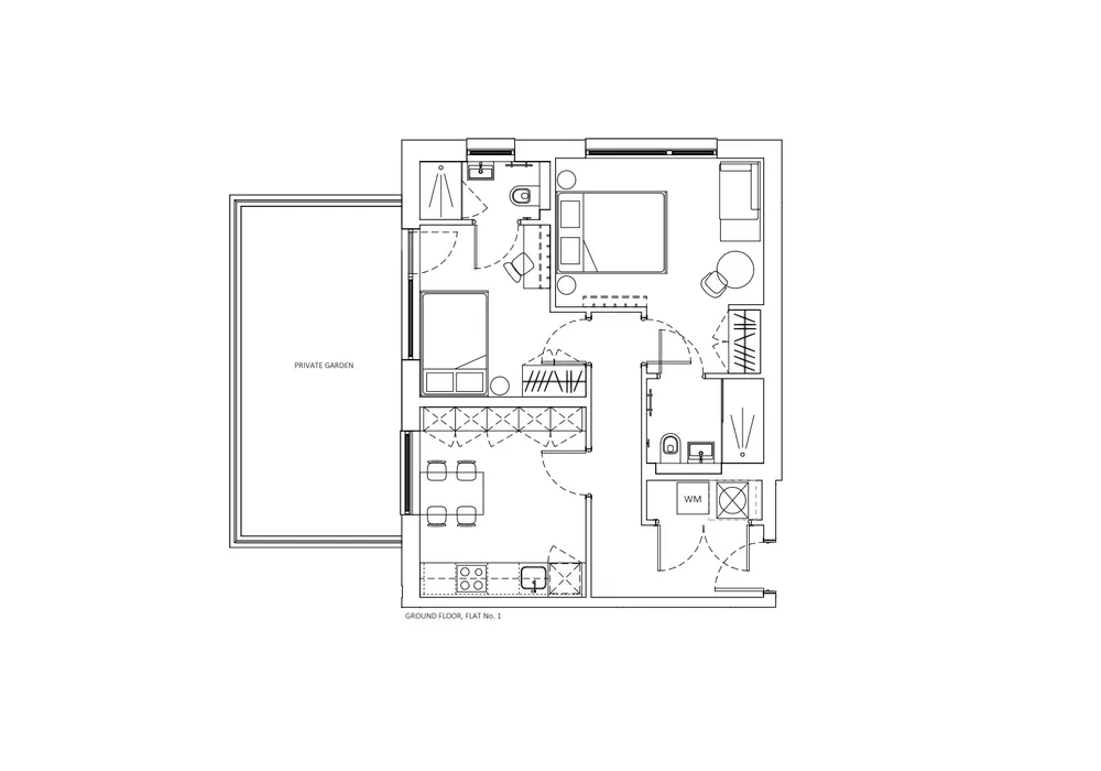 Ground Floor, Flat No. 1