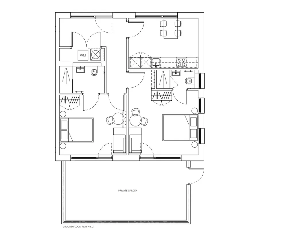 Ground Floor, Flat No. 2