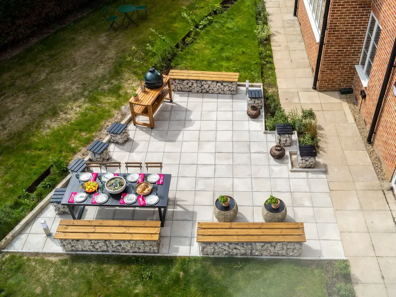 Patio and Garden