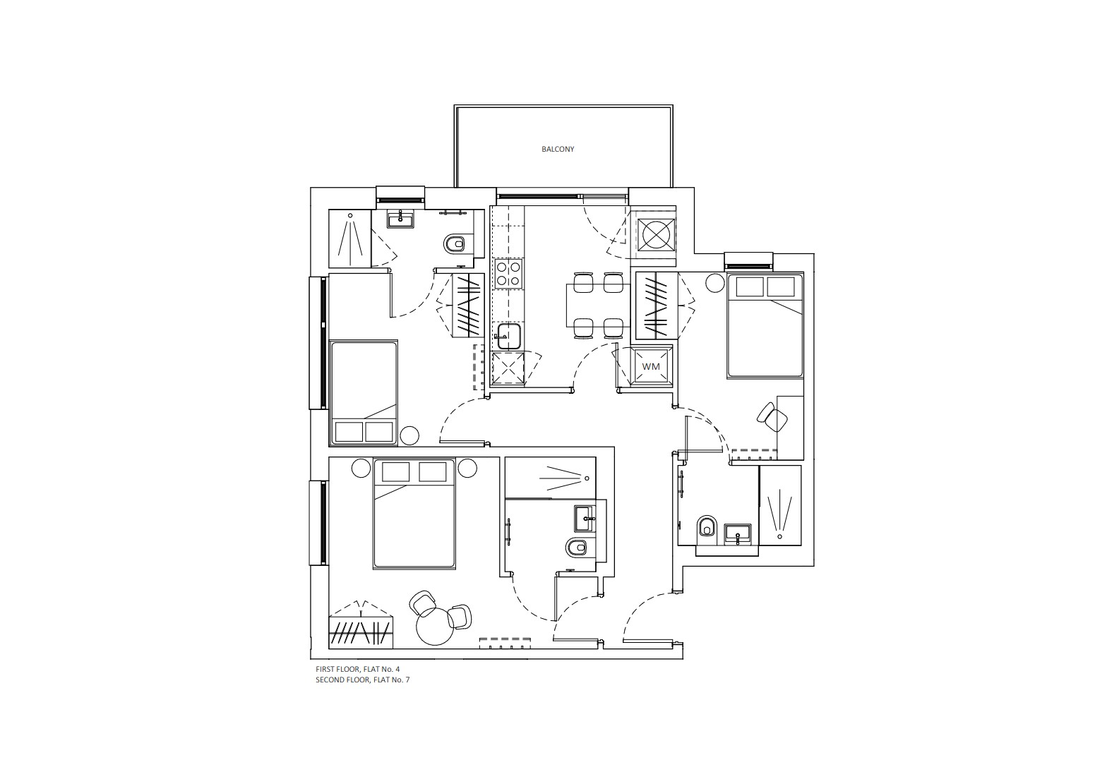 First & Second Floor, Flats No. 4 & 7