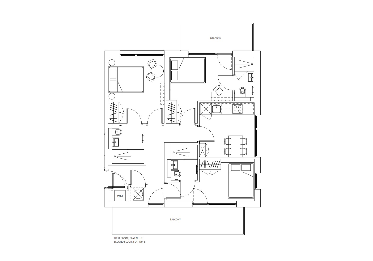 First & Second Floor, Flats No. 5 & 8