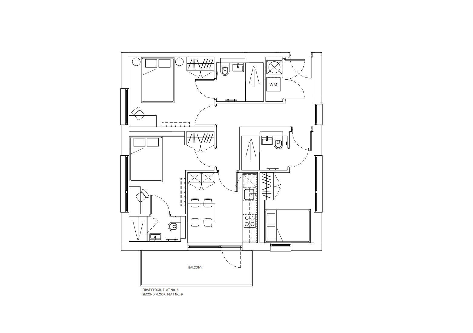 First & Second Floor, Flats No. 6 & 9