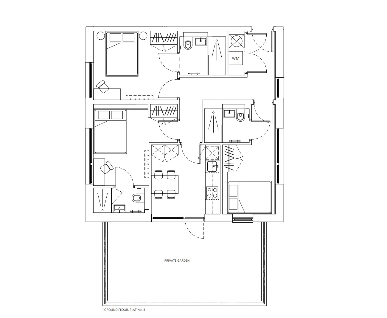 Ground Floor, Flat No. 3